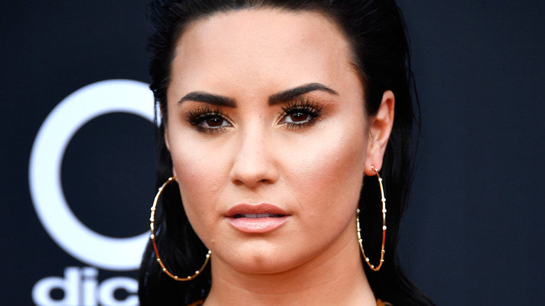 Demi Lovato on the red carpet 