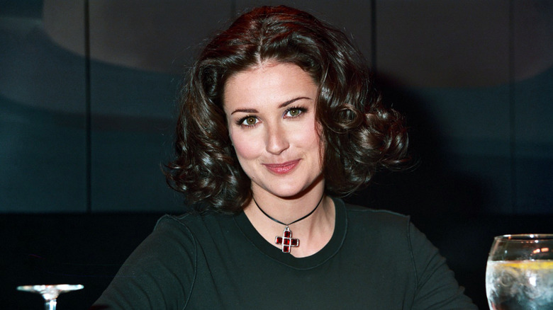 Demi Moore with shoulder-length bob in 1990s