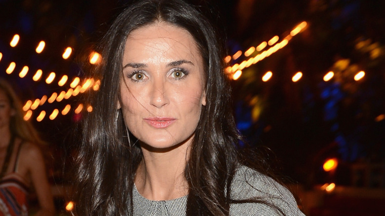Demi Moore makeup age 50