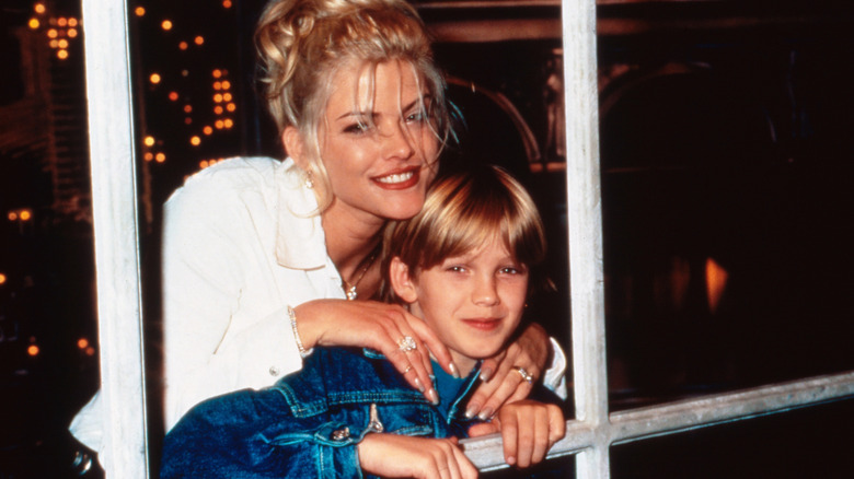 Anna Nicole Smith and her son, Daniel Wayne Smith