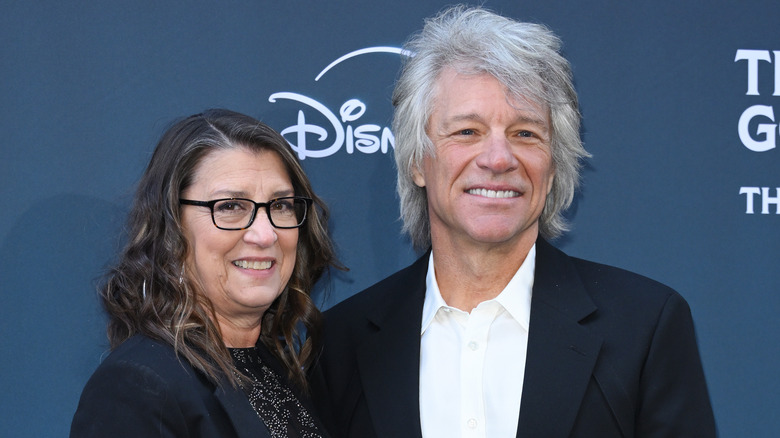 Dorothea Hurley and Jon Bon Jovi smiling