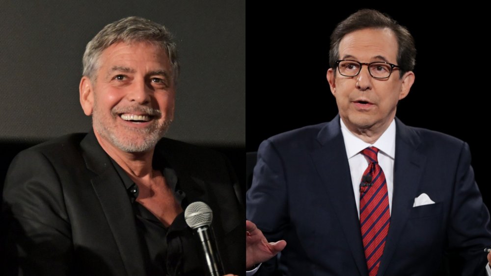 George Clooney and Chris Wallace