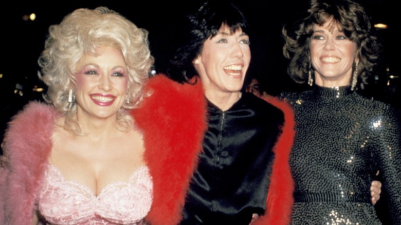 Dolly Parton with Lily Tomlin and Jane Fonda