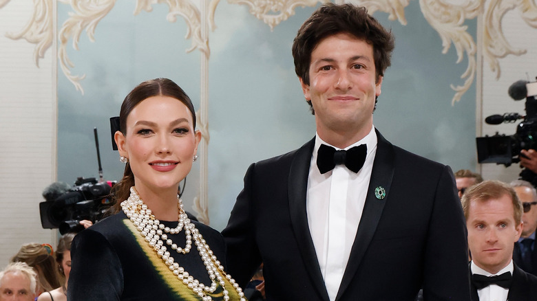 Karlie Kloss and Josh Kushner at Met Gala