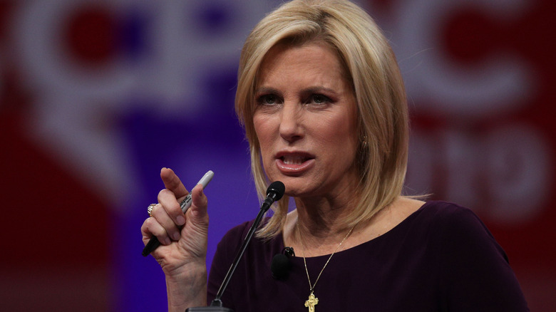 Laura Ingraham giving a speech