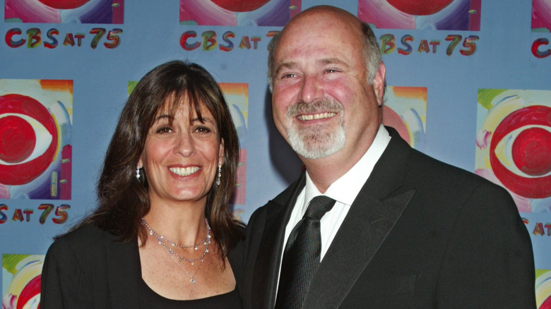 Michele and Rob Reiner smiling