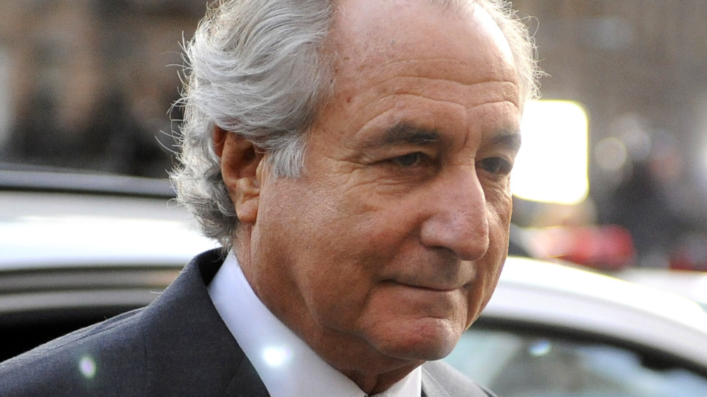 Bernie Madoff walking