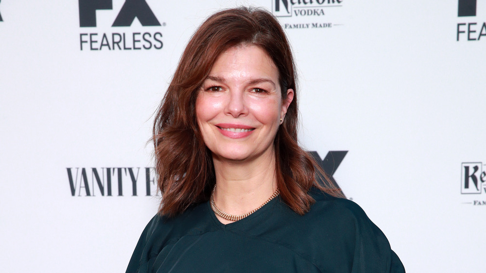 Jeanne Tripplehorn smiling