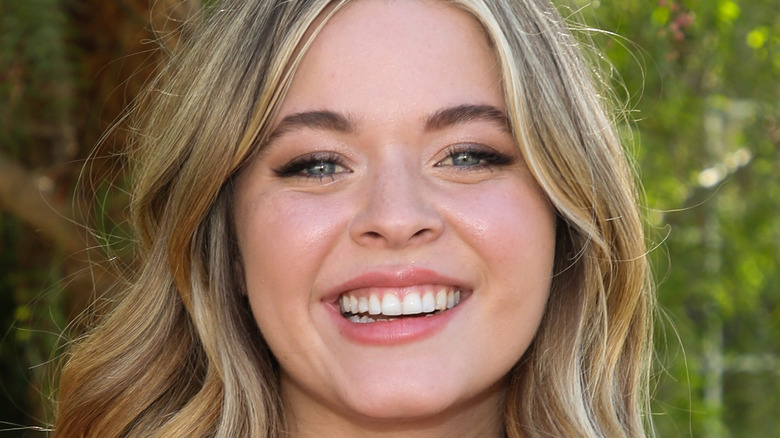 Sasha Pieterse in red