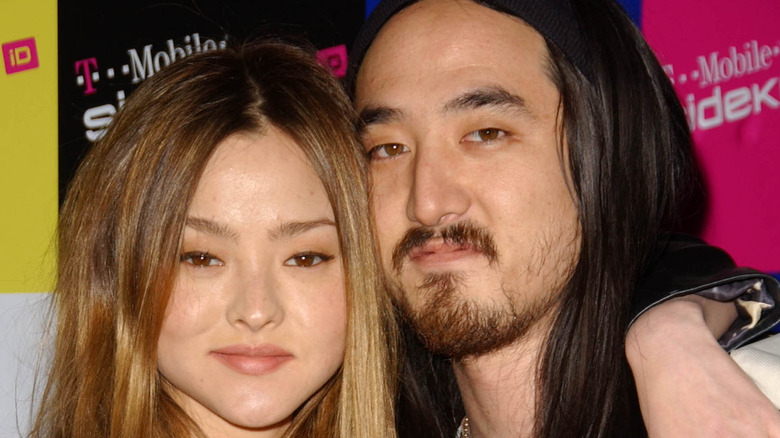 Devon Aoki and Steve Aoki