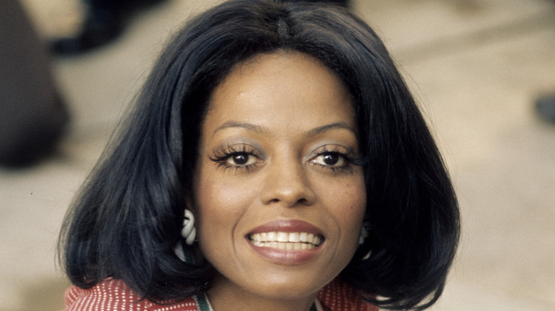 Diana Ross young smiling
