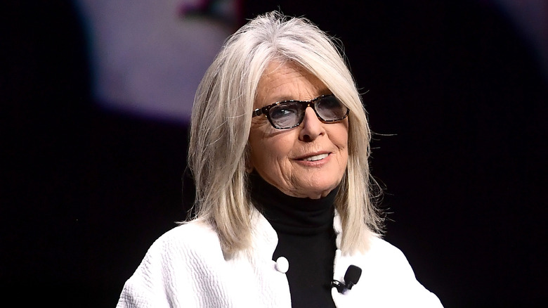 Diane Keaton on stage at CinemaCon 2019