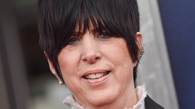 Diane Warren on the red carpet 