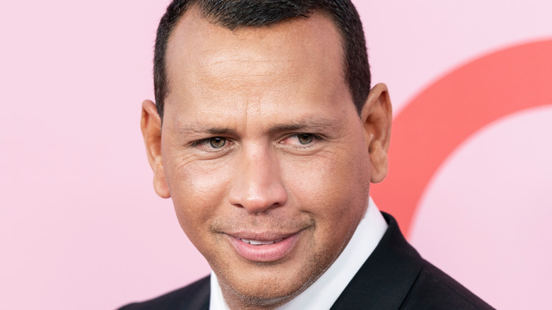 Alex Rodriguez at an event.   