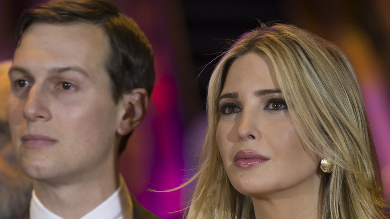 Jared Kushner and Ivanka Trump at an event