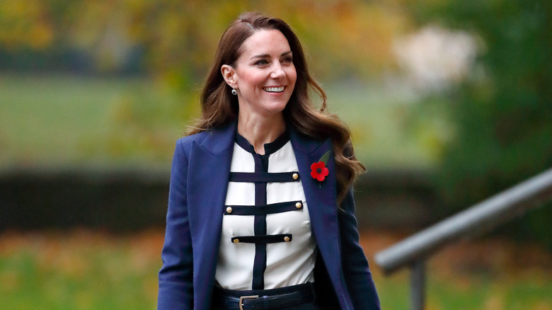 Kate Middleton at an event. 