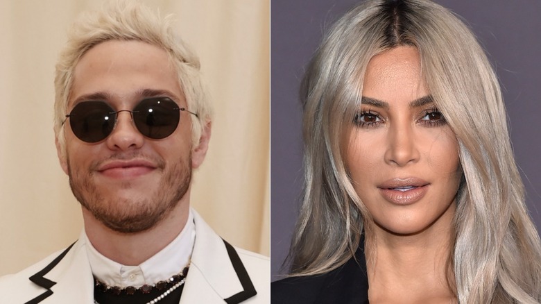 Pete Davidson and Kim Kardashian