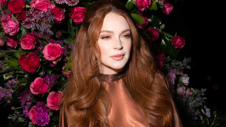 Lindsay Lohan smizing