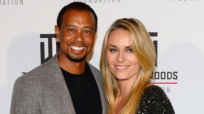 Tiger Woods and Lindsey Von at Tiger Jam 2014