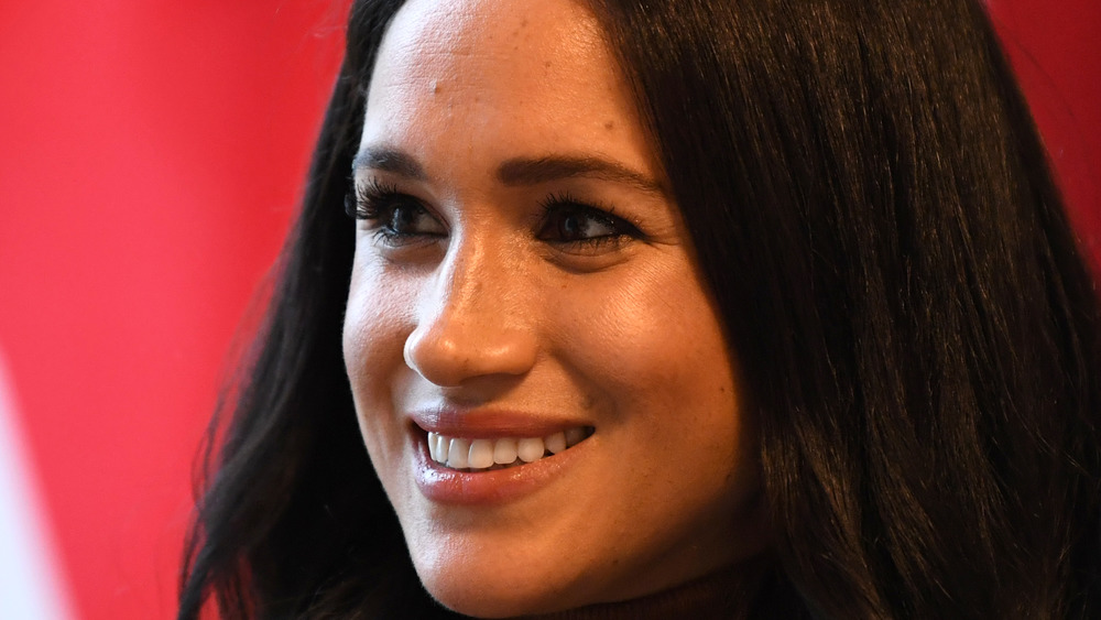 Meghan Markle smiling 