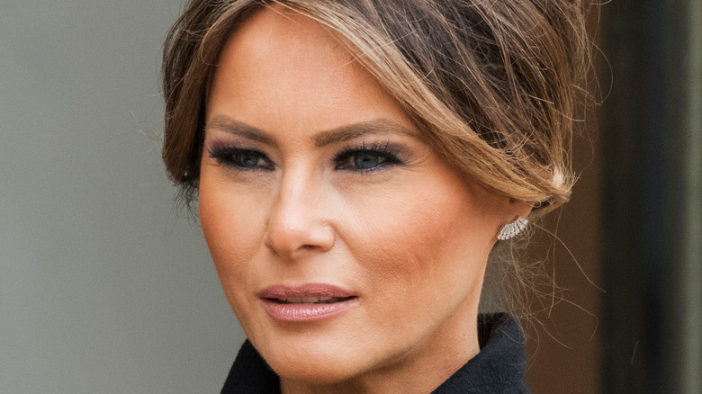 Melania Trump posing 