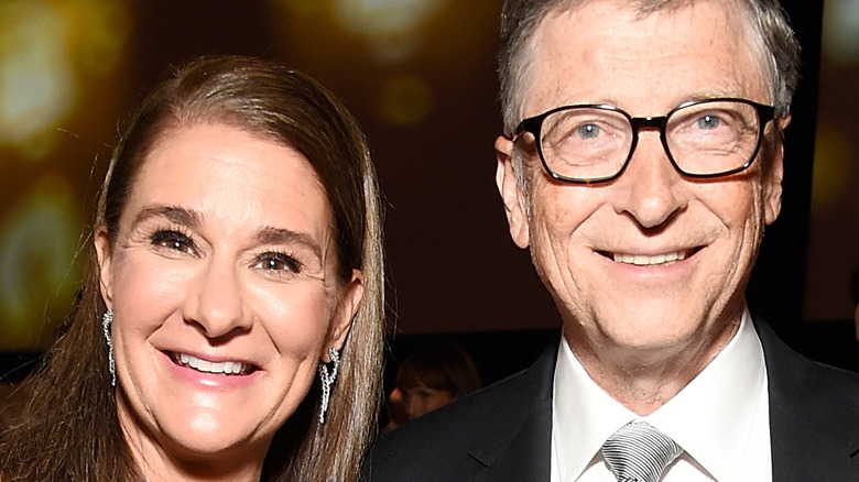 Bill and Melinda Gates at event