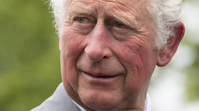 close up of Prince Charles