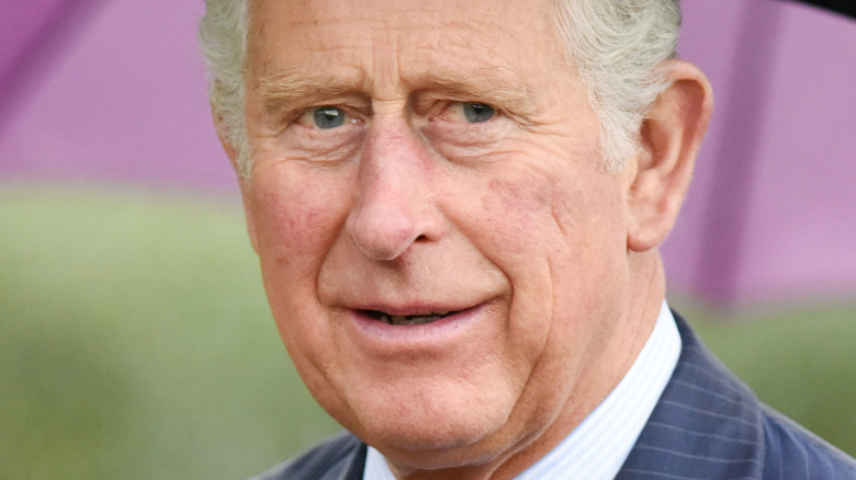 Prince Charles outside