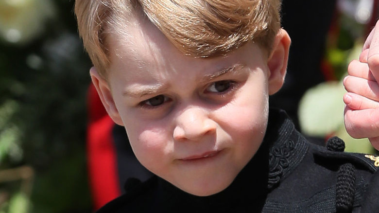 Prince George at an event.