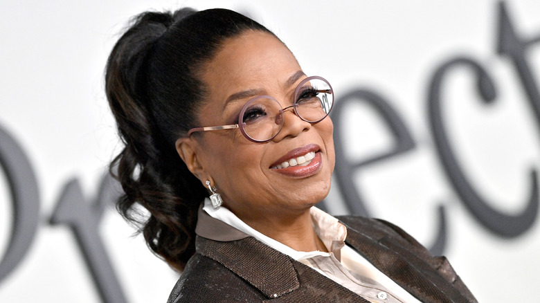 Oprah Winfrey smiling at an event 