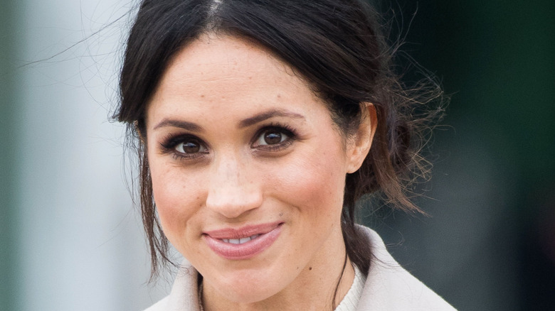 Meghan Markle smiling