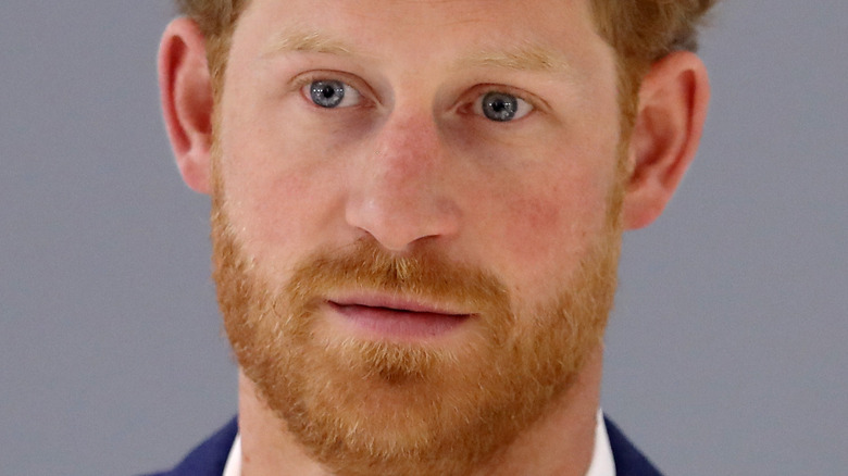 Prince Harry blue eyes