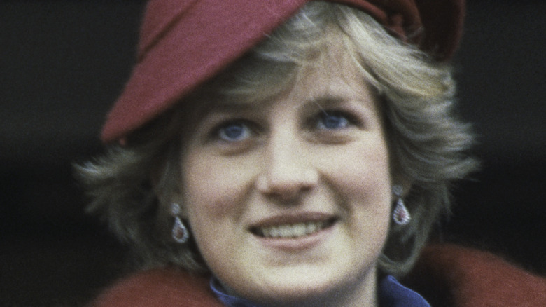 Princess Diana smiling