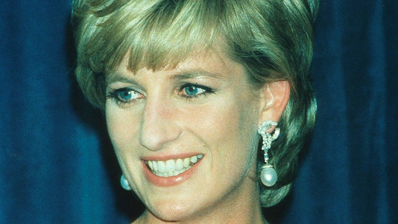 Princess Diana smiling