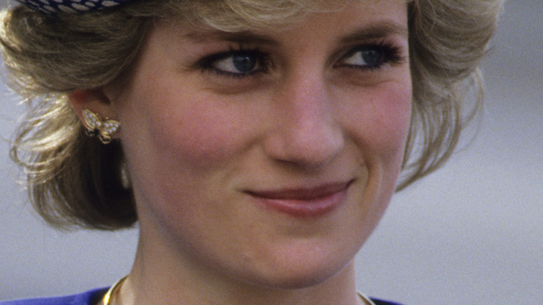 Princess Diana smiling