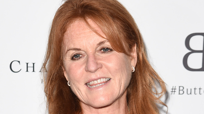 Sarah Ferguson smiling 