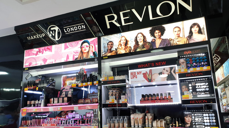 Revlon makeup stand