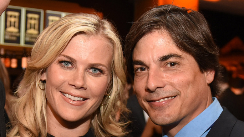 Days of Our Lives stars Alison Sweeney and Bryan Dattilo at an event