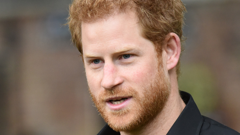 Prince Harry attends an event