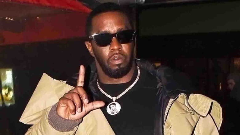 Sean "Diddy" Combs arrives at Global Radio in London, England (2023)