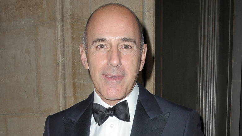 Matt Lauer in tuxedo