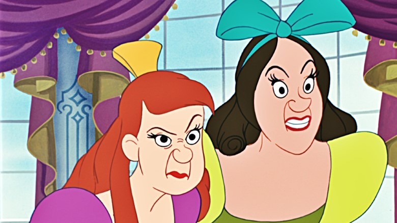 The Evil Stepsisters in "Cinderella"