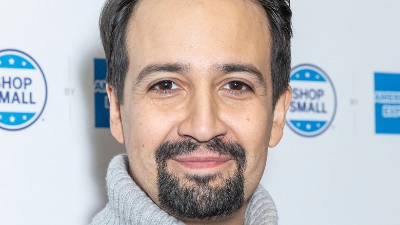 Lin-Manuel Miranda posing