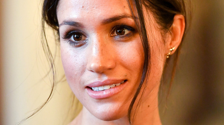 Meghan Markle smiling 