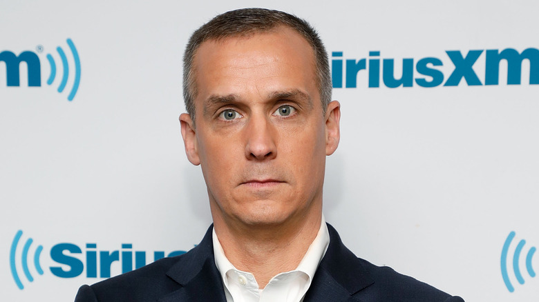 Corey Lewandowski at the SiriusXM studios