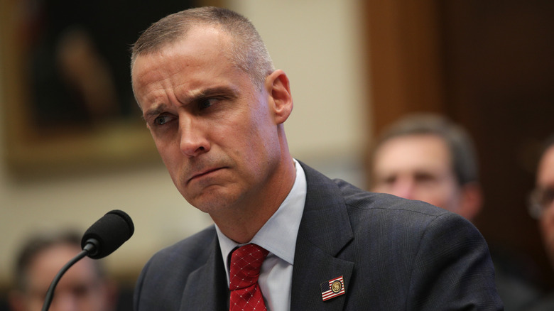 Corey Lewandowkski at a hearing in Washington, D.C. in September 2019