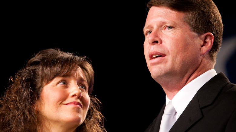 Michelle and Jim Bob Duggar together at an event