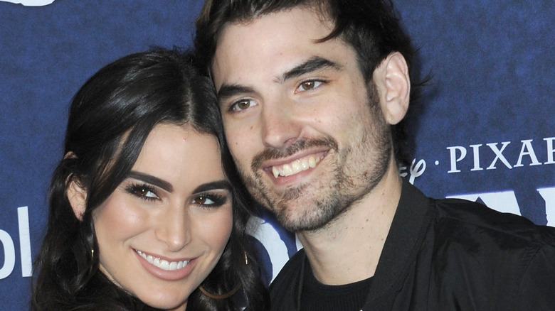 Ashley Iaconetti and Jared Haibon posing