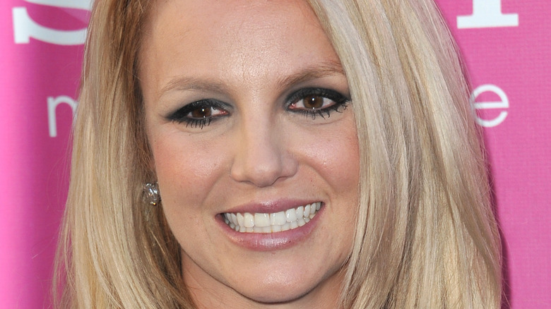 Britney Spears smiling