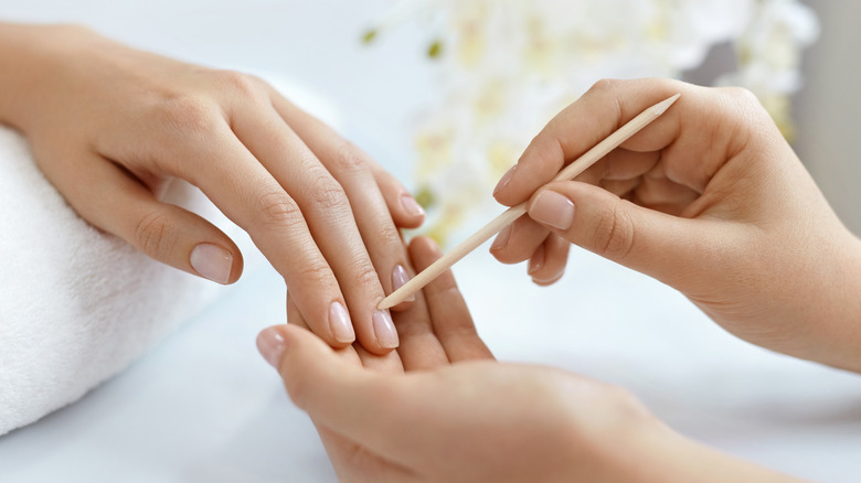 Removing cuticles